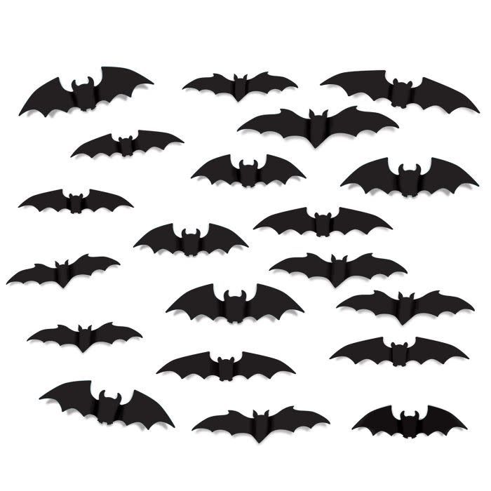 Bat Silhouettes-20ct