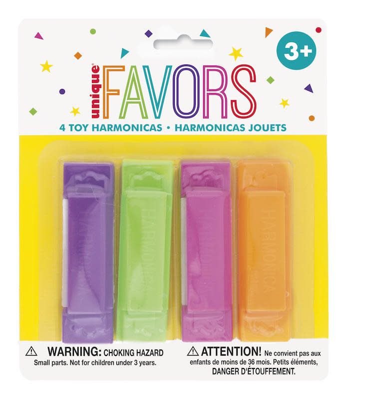 4CT TOY HARMONICAS