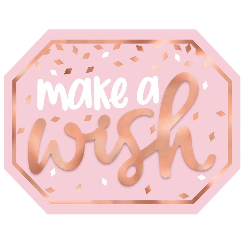 MINI SIGN BLUSH BIRTHDAY