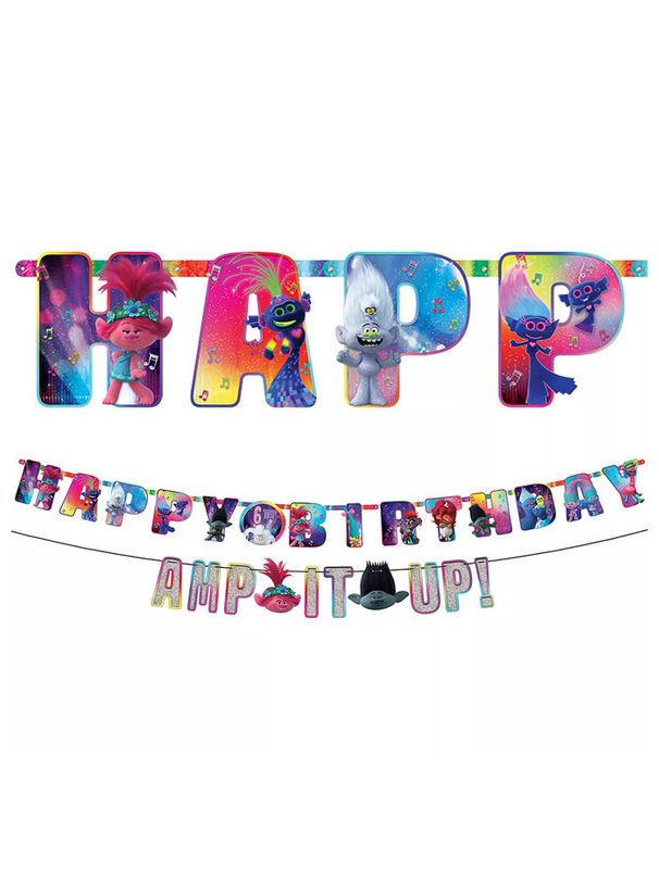 BANNER TROLLS WORLD TOUR