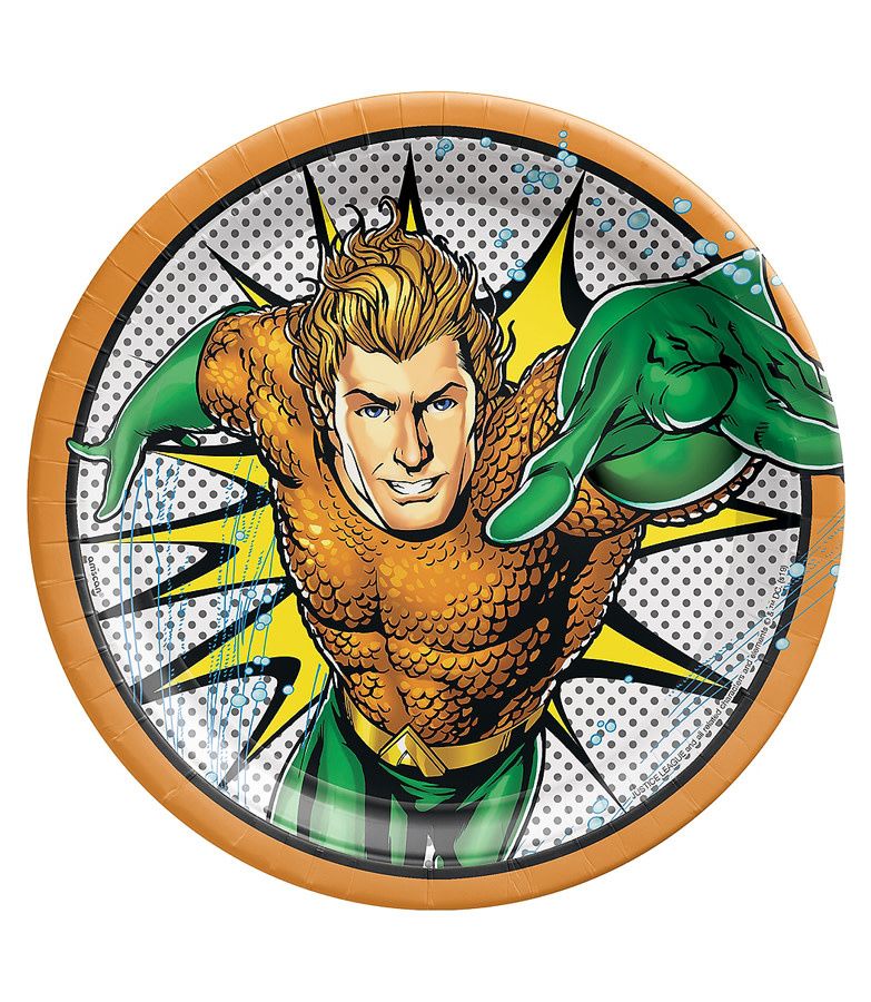 8CT 9IN AQUAMAN HEROS UNITE