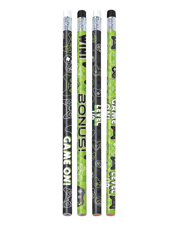 8CT PENCILS LEVEL UP