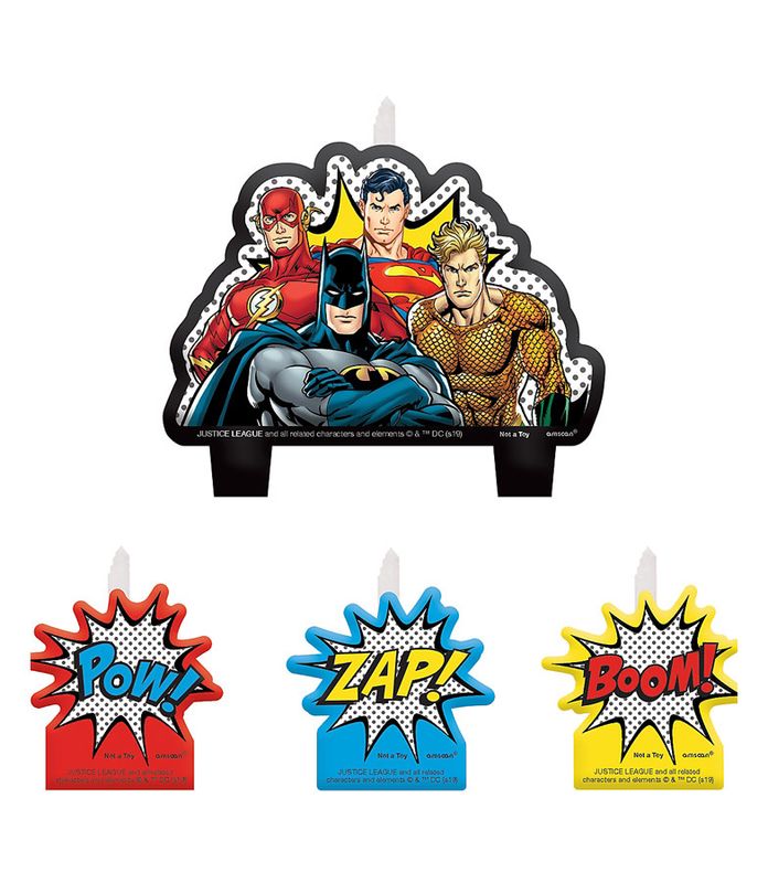 4CT CANDLE HEROS UNITE