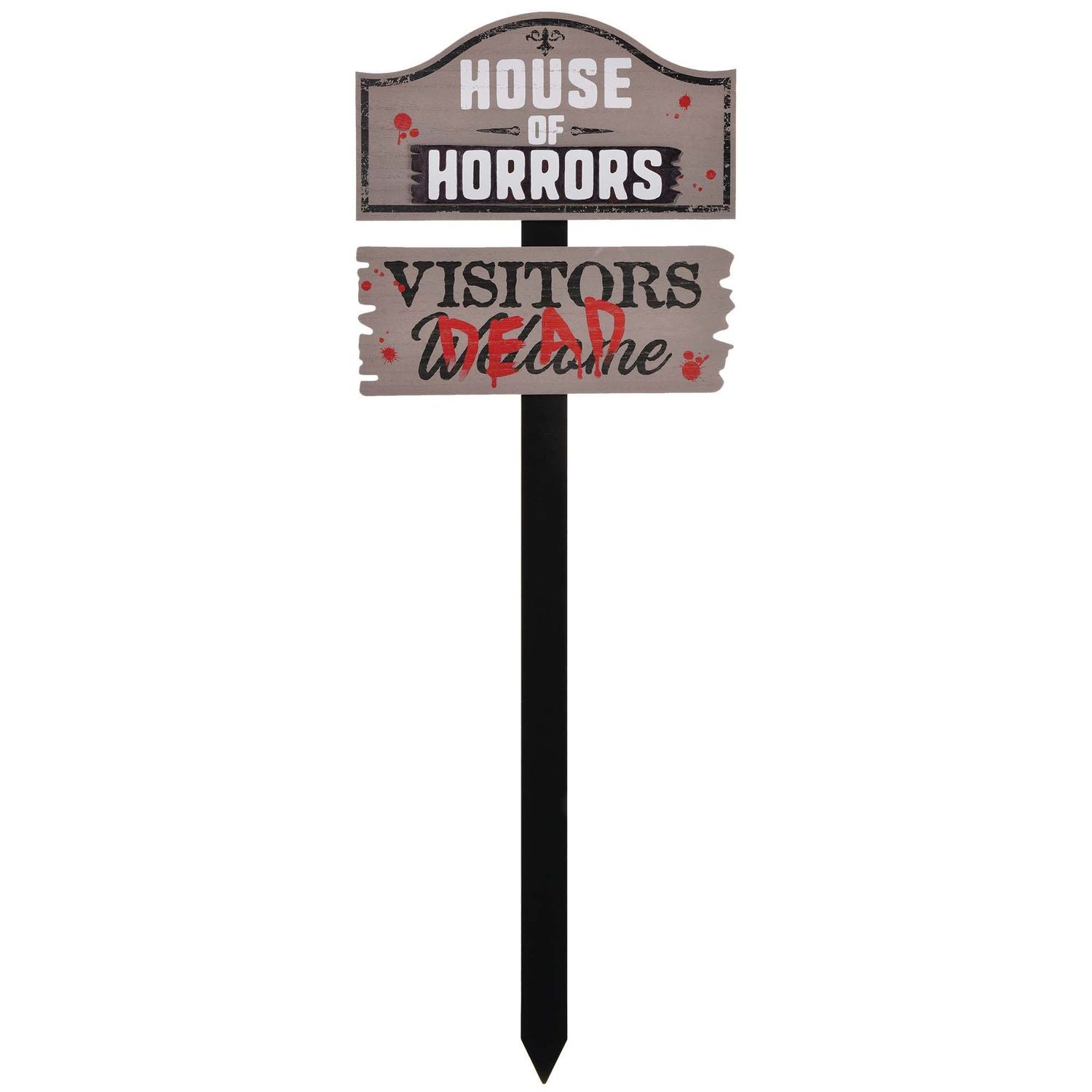 House Of Horrors Mdf Yard Stake