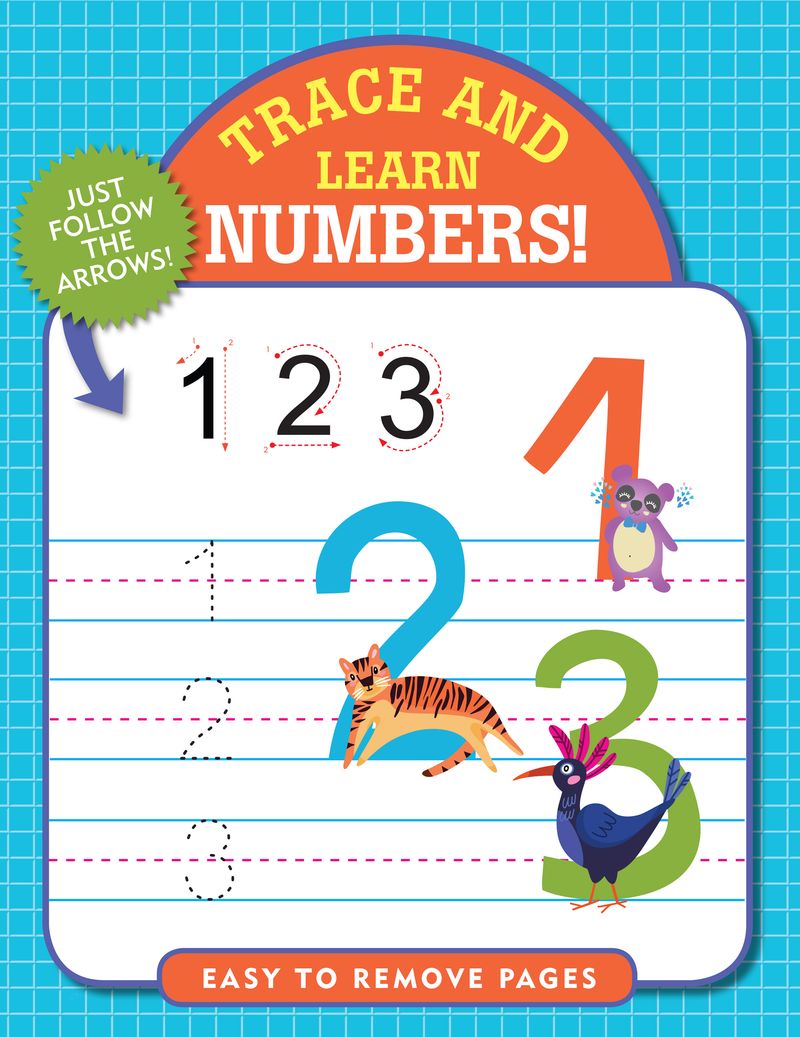 TRACE &amp; LEARN NUMBERS