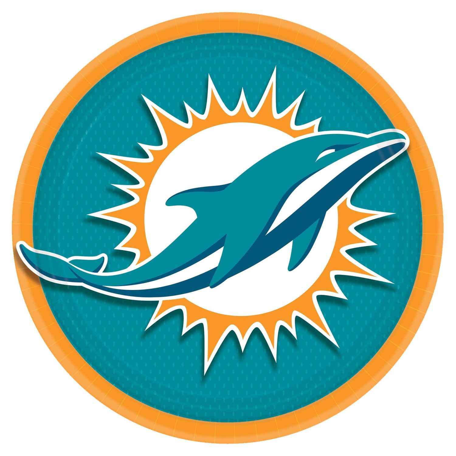 8CT 9in MIAMI DOLPHINS