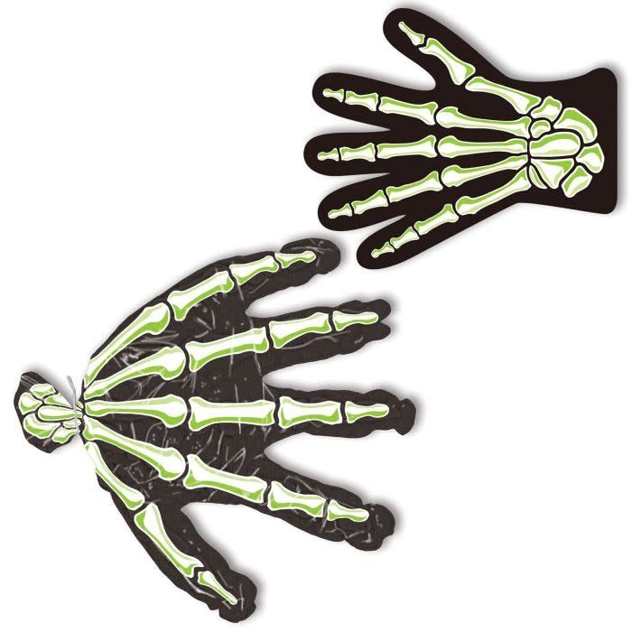 Skeleton Hand Treat Bags-10ct