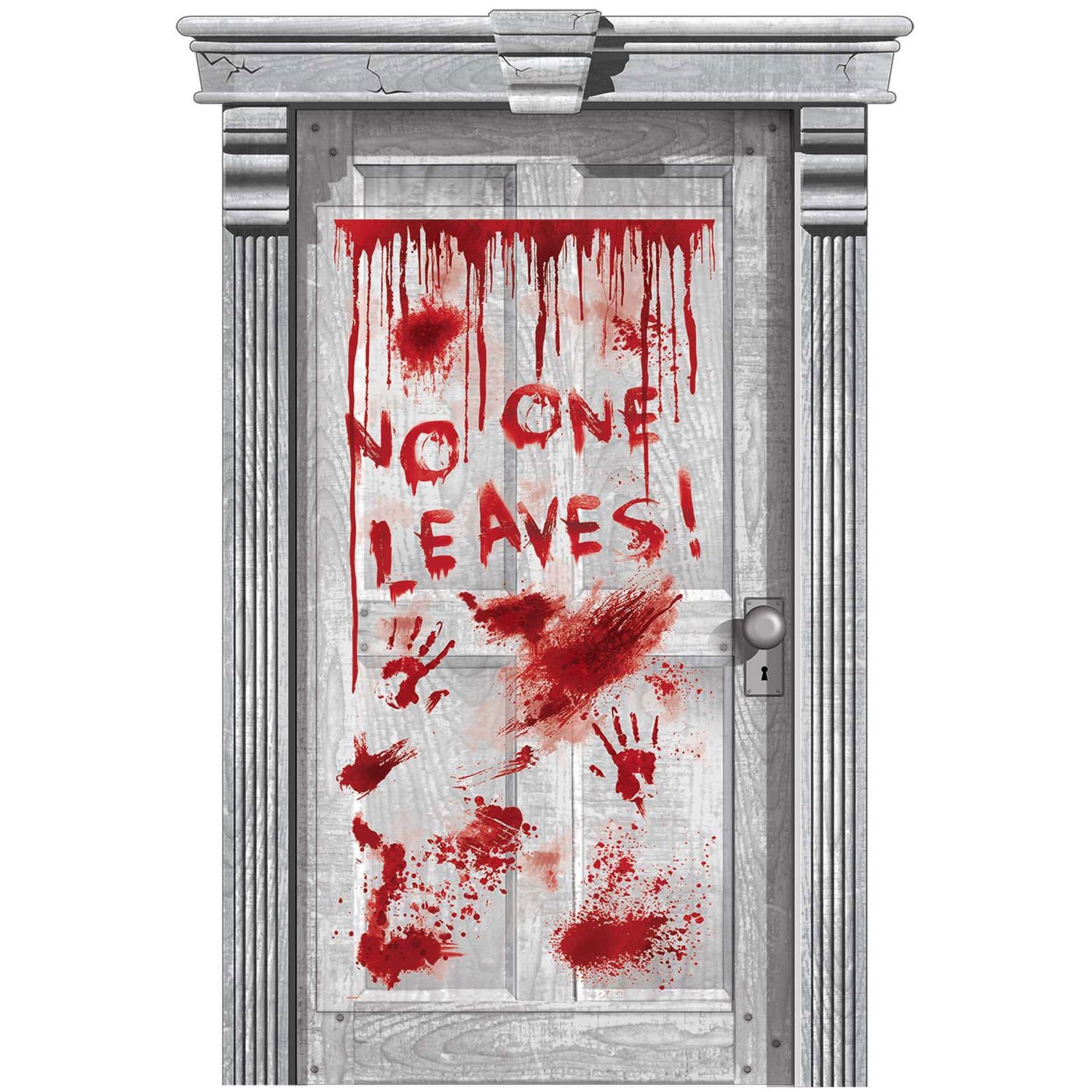 DOOR DECOR DRIPING BLOOD ASYLUM