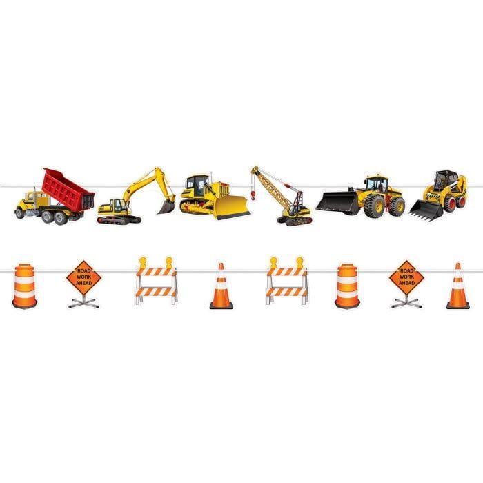 Construction Streamer Set - 2 in 1