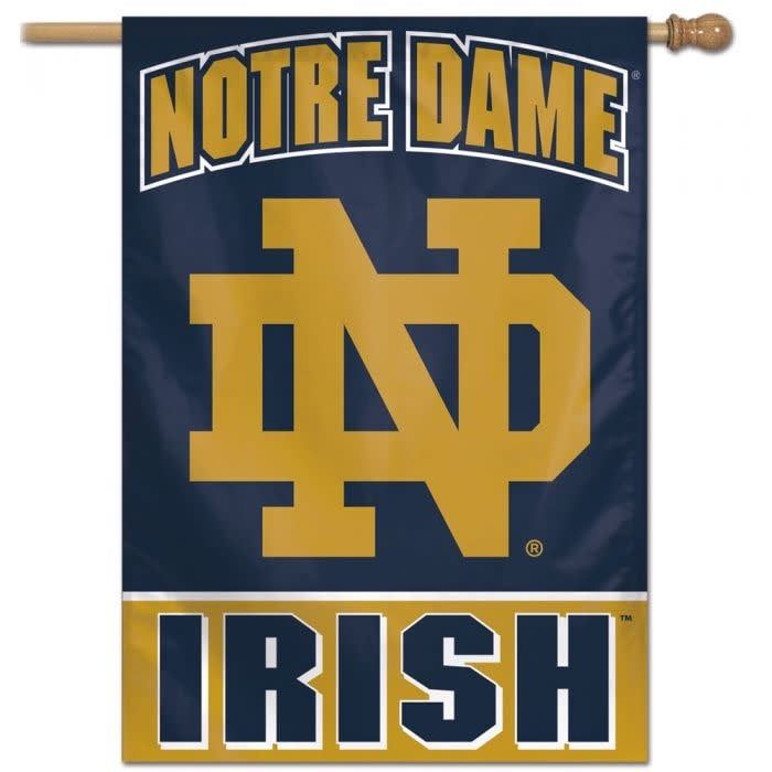 28inX40in HOUSE FLAG NOTRE DAME