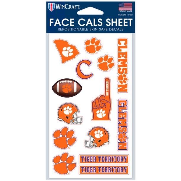 FACEDECAL CLEMSON