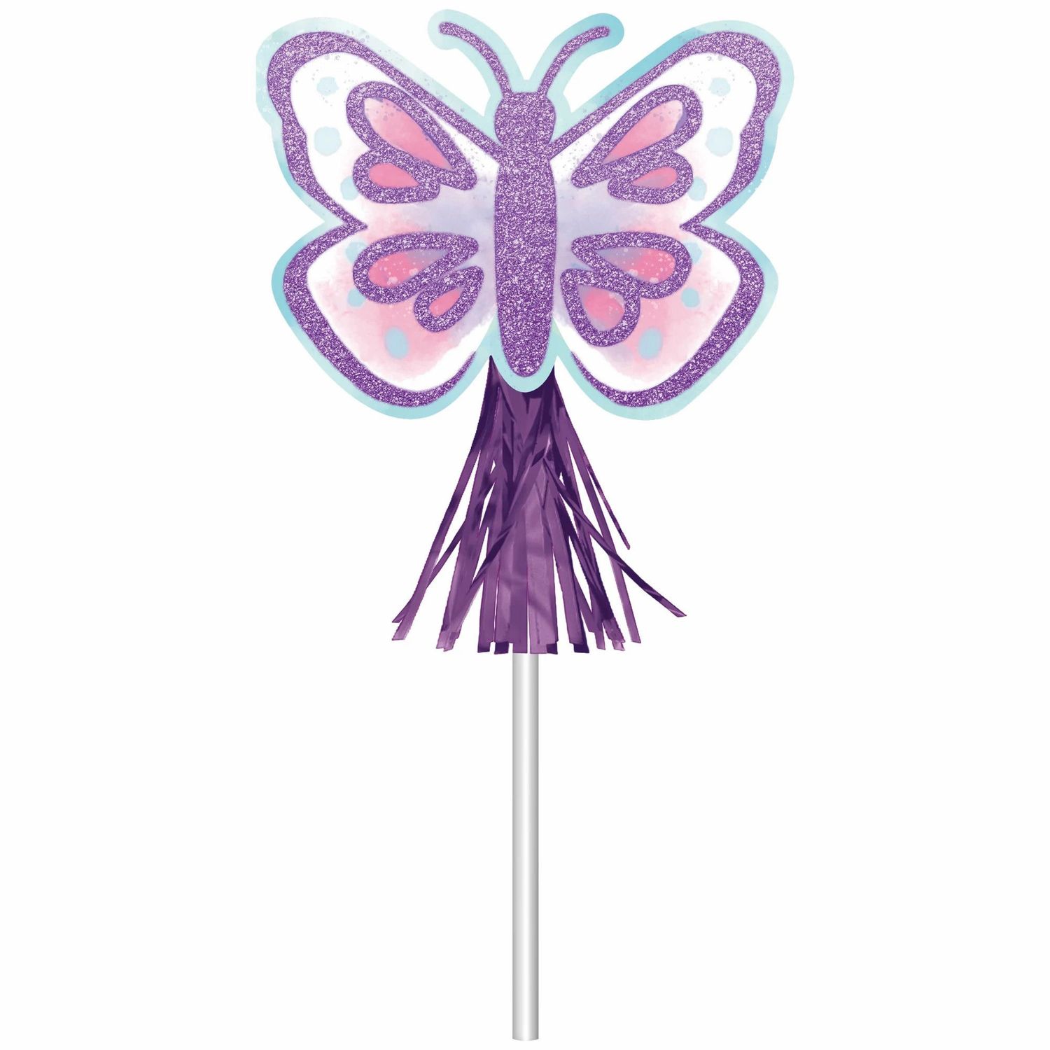 Magical Butterfly Flutter Paper Wands - 8 Pack