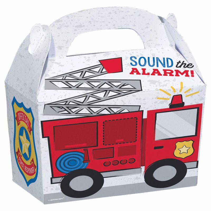 8CT TREAT BOXES FIRST RESPONDERS