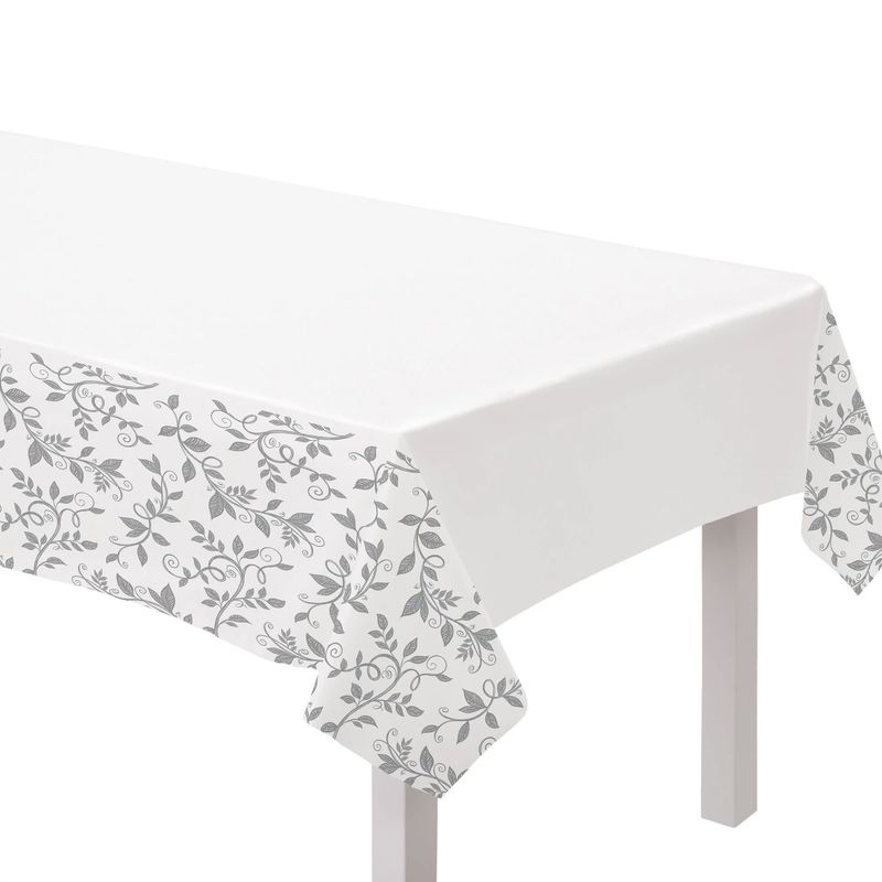 Happy 25th Anniversary Plastic Table Cover