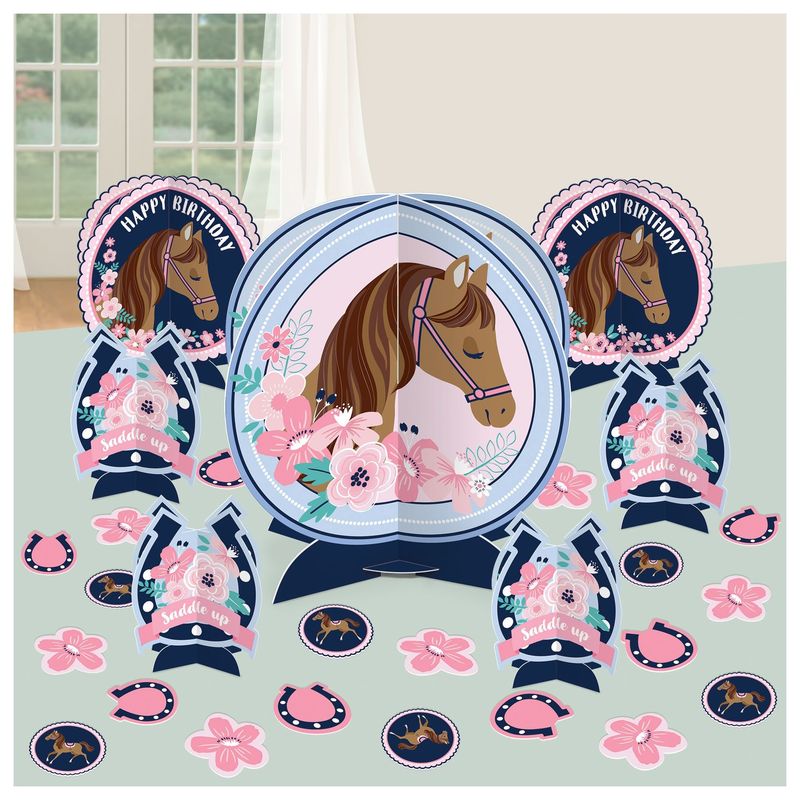 TABLE DECOR KIT SADDLE UP