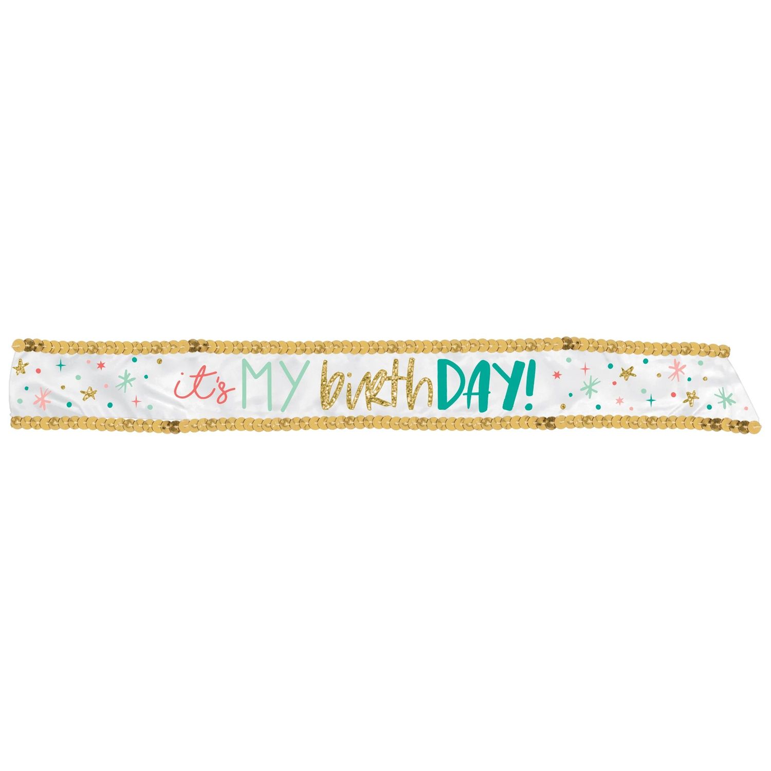 ​Happy Cake Day Fabric Sash