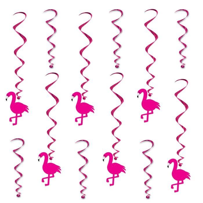 12CT WHIRLS FLAMINGO