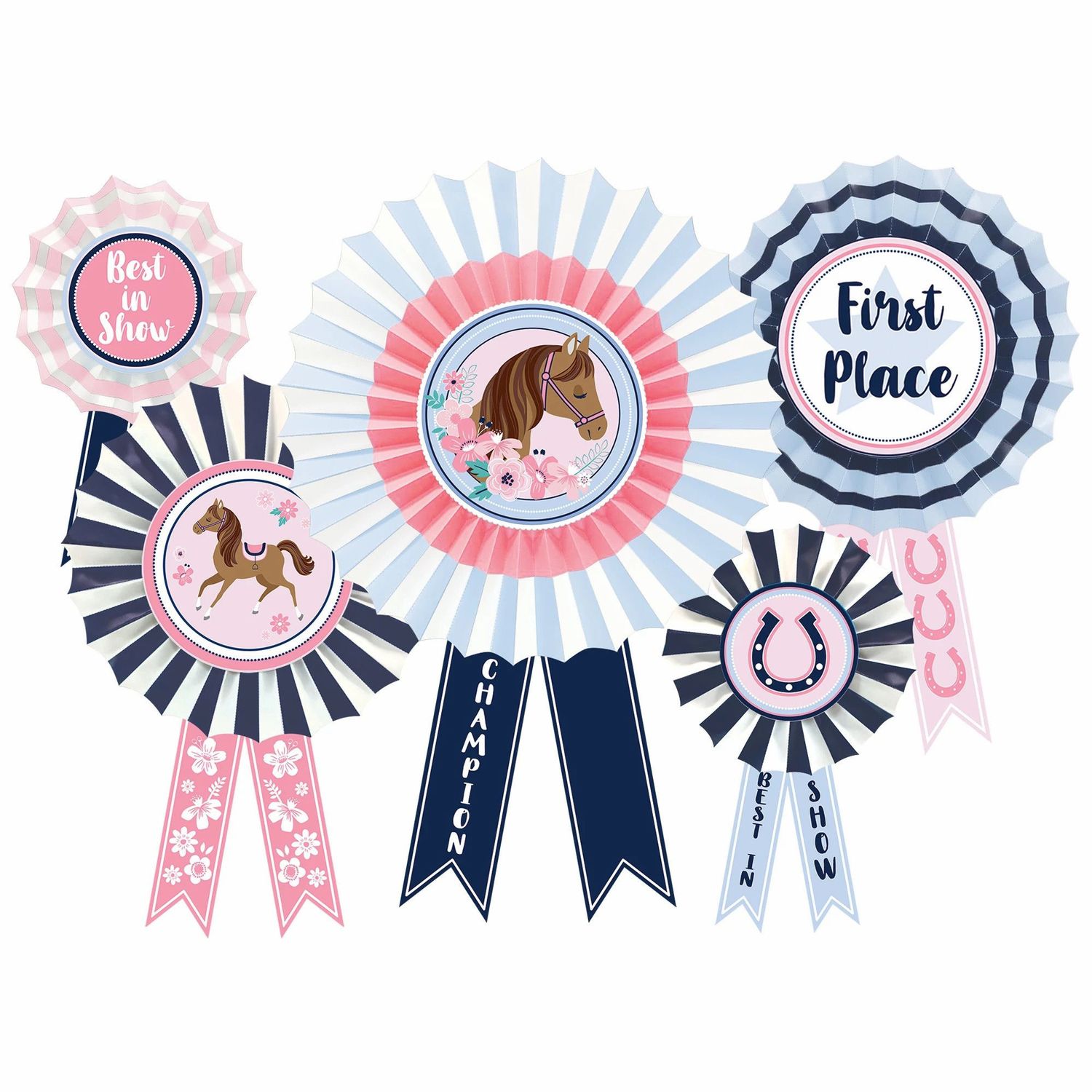 5CT AWARD HANG FAN DECOR SADDLE UP