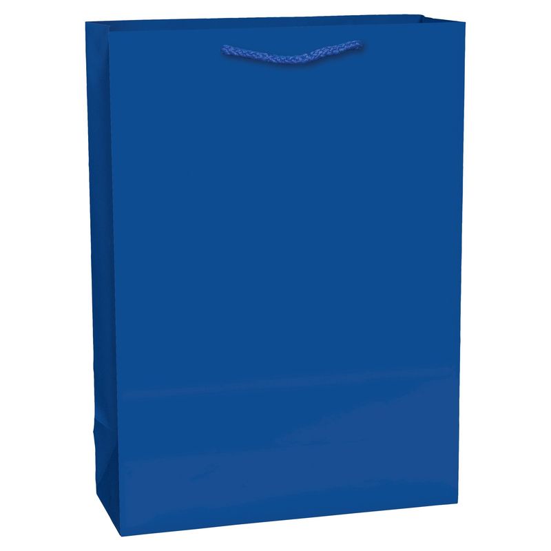 GIFTBAG JUMBO ROYAL BLUE
