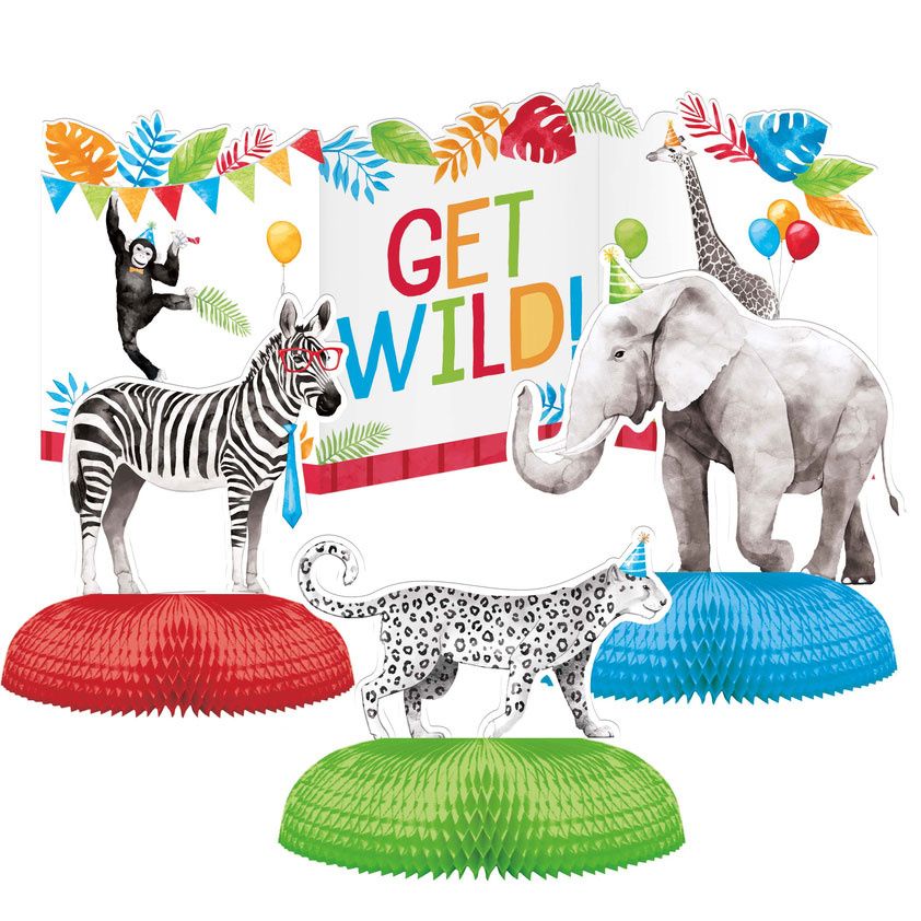 4CT CENTERPIECE PARTY ANIMALS