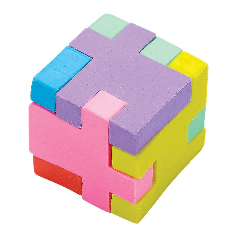Puzzle Cube Erasers