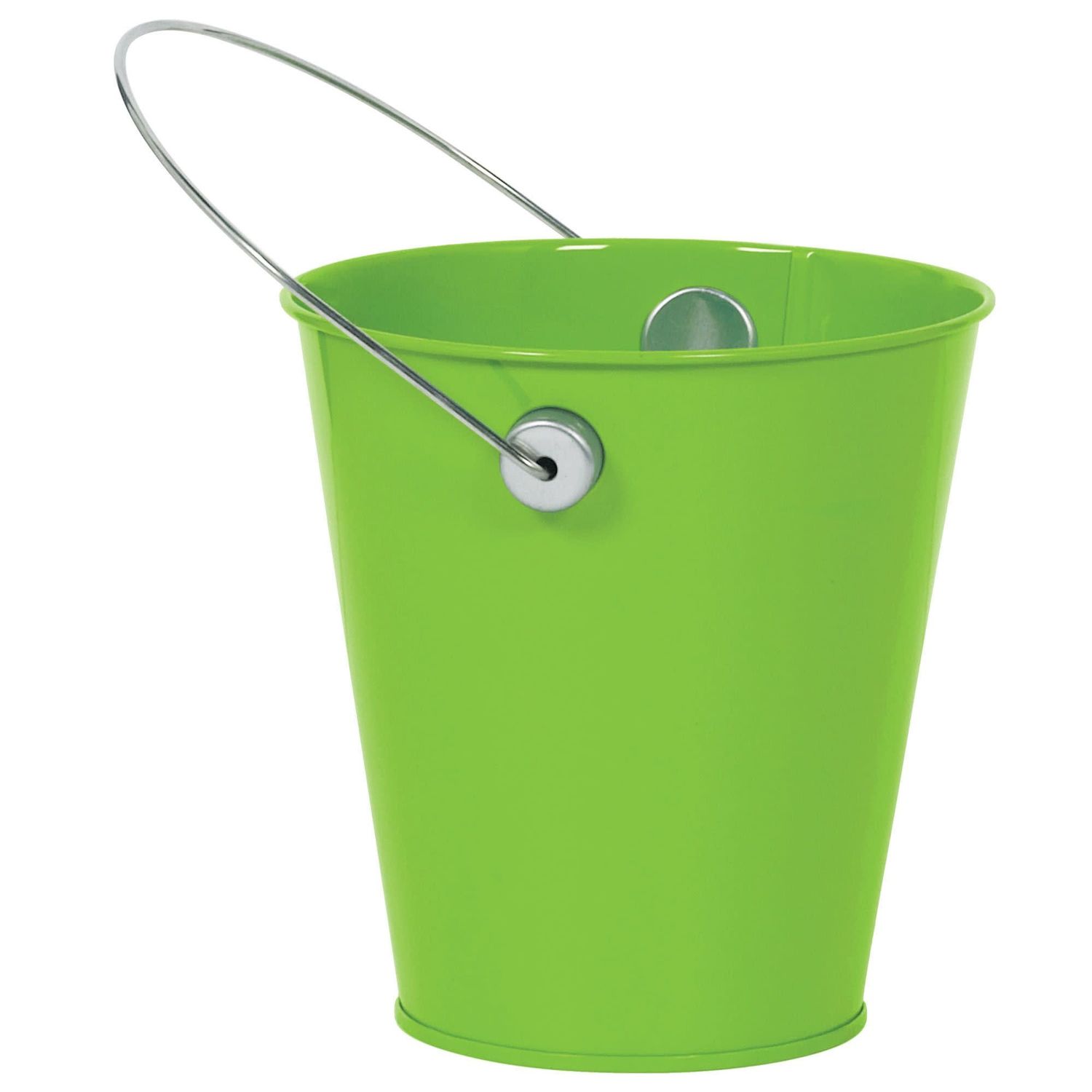 Metal Bucket W/ Handle - Kiwi
