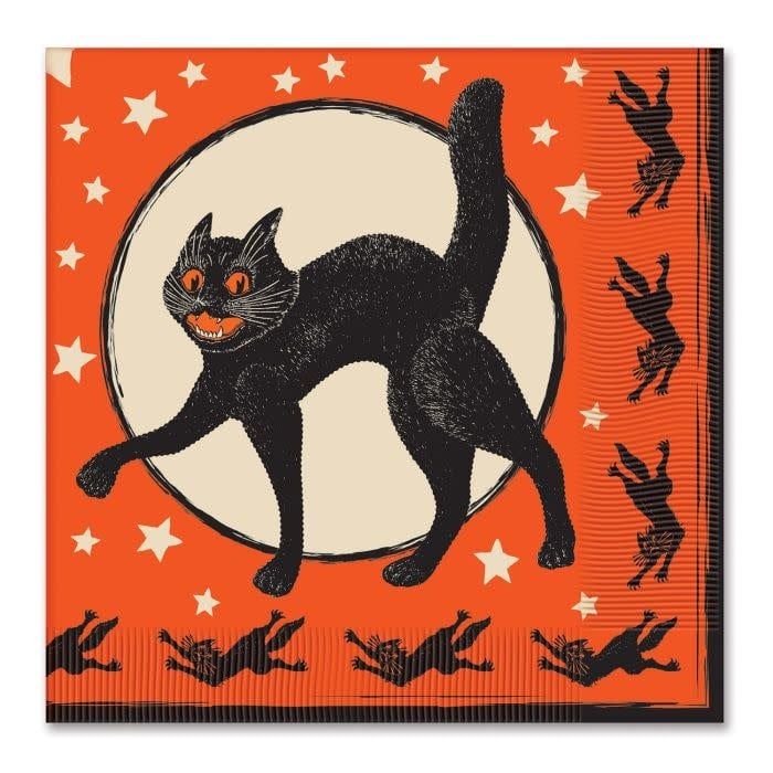 Vintage Halloween Luncheon Napkins-16ct