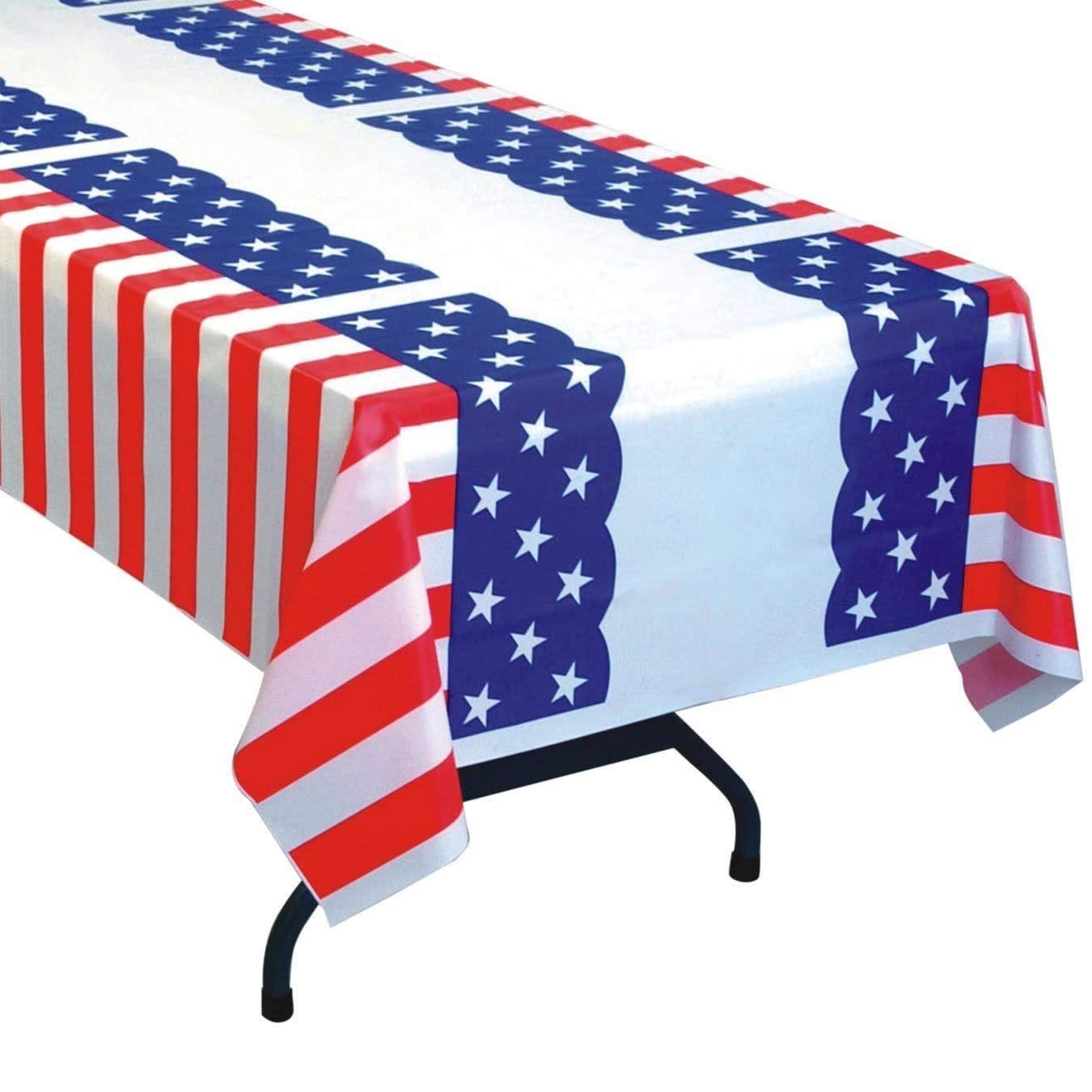 TABLECOVER STARS &amp; STRIPES