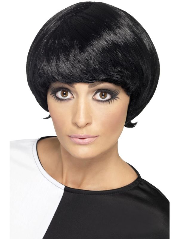 '60s Psychedelic Wig, Black