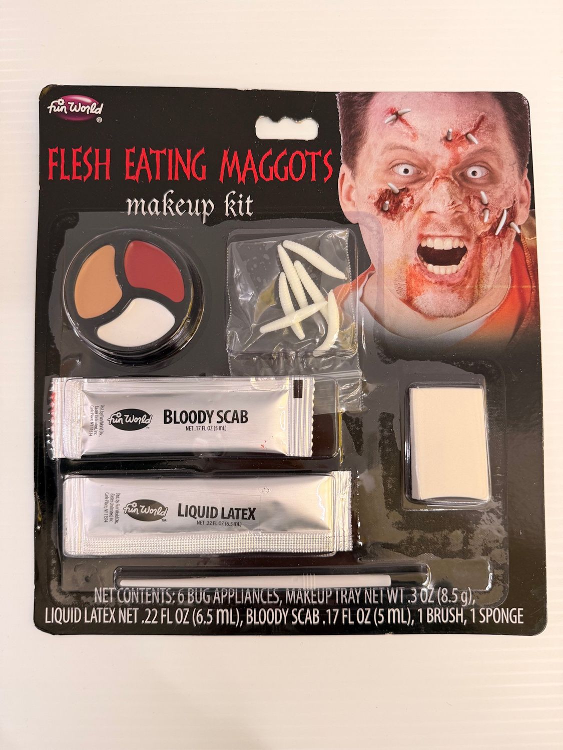 FLESH EATING MAGGOTS MAKEUP KIT