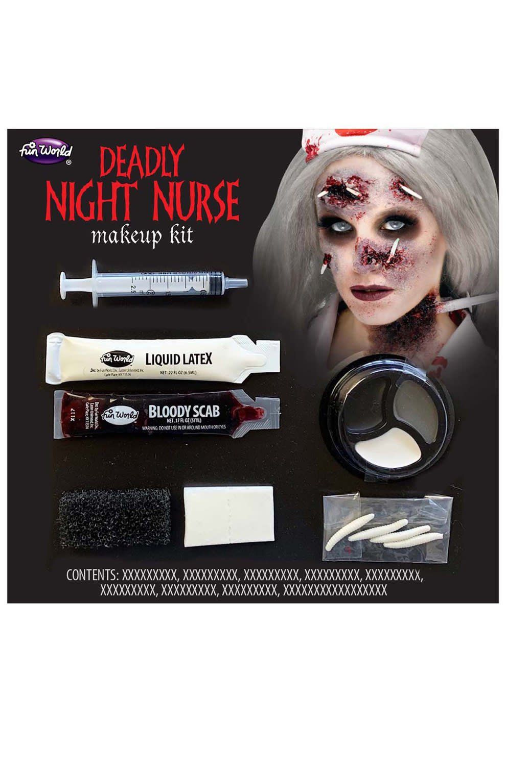 DEADLY NIGHT NURSE MAKEUP KIT