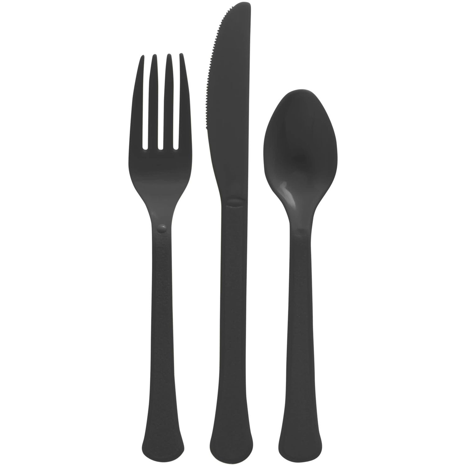 200CT CUTLERY SET BLACK