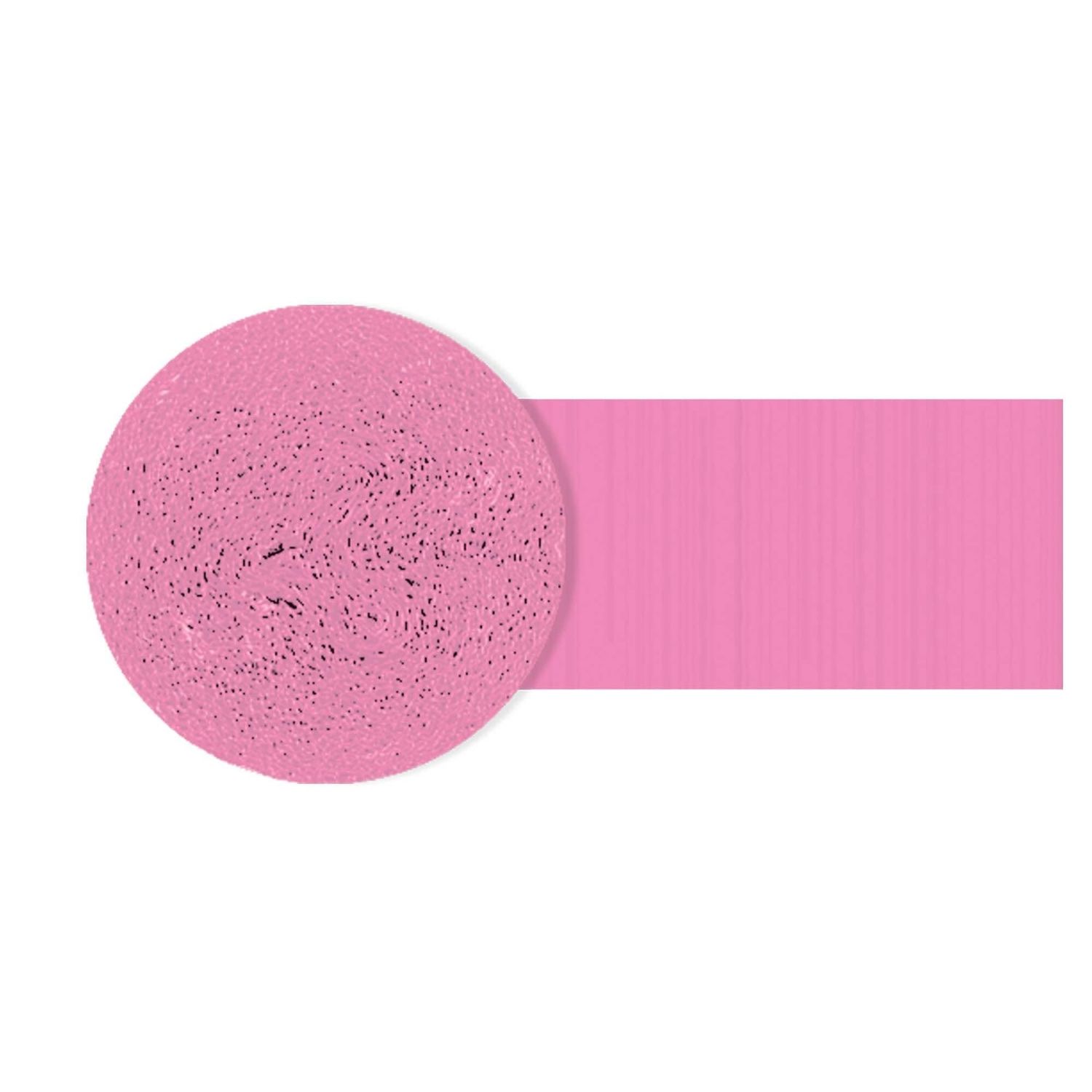 Packaged, Solid Roll Crepe - New Pink