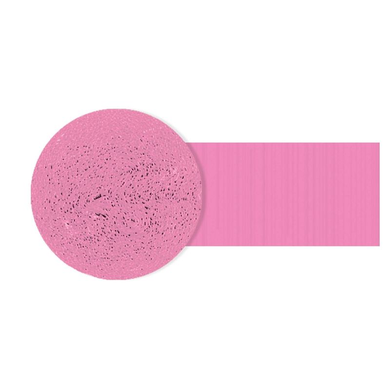 Packaged, Solid Roll Crepe - New Pink