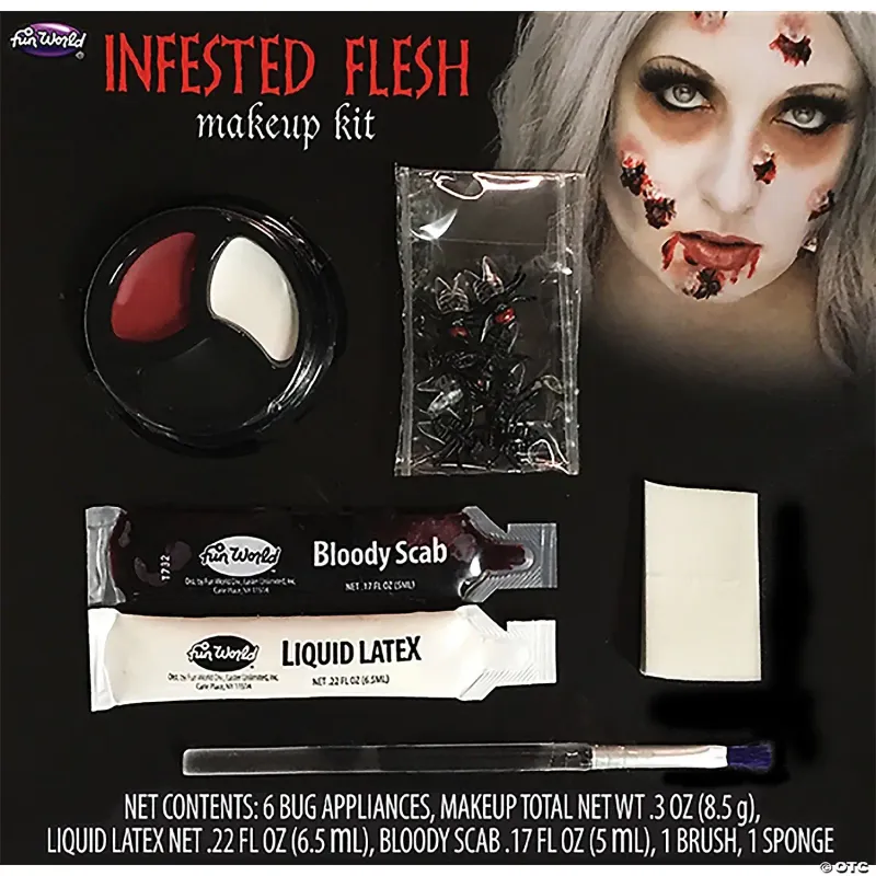 INFESTED FLESH MAKEUP KIT