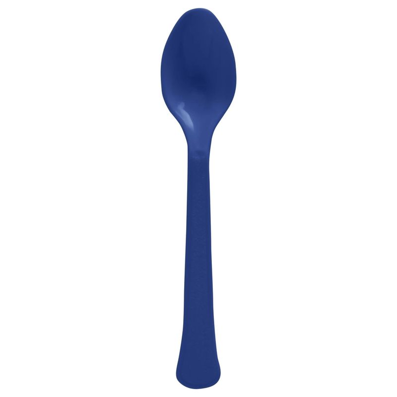 50CT SPOONS NAVY BLUE