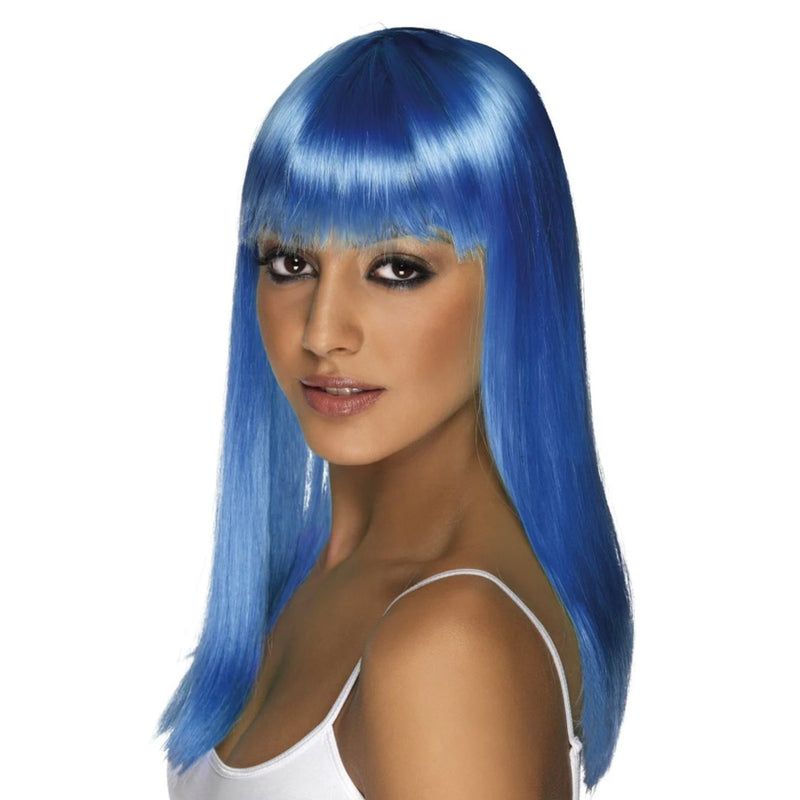 Glamourama Wig, Neon Blue