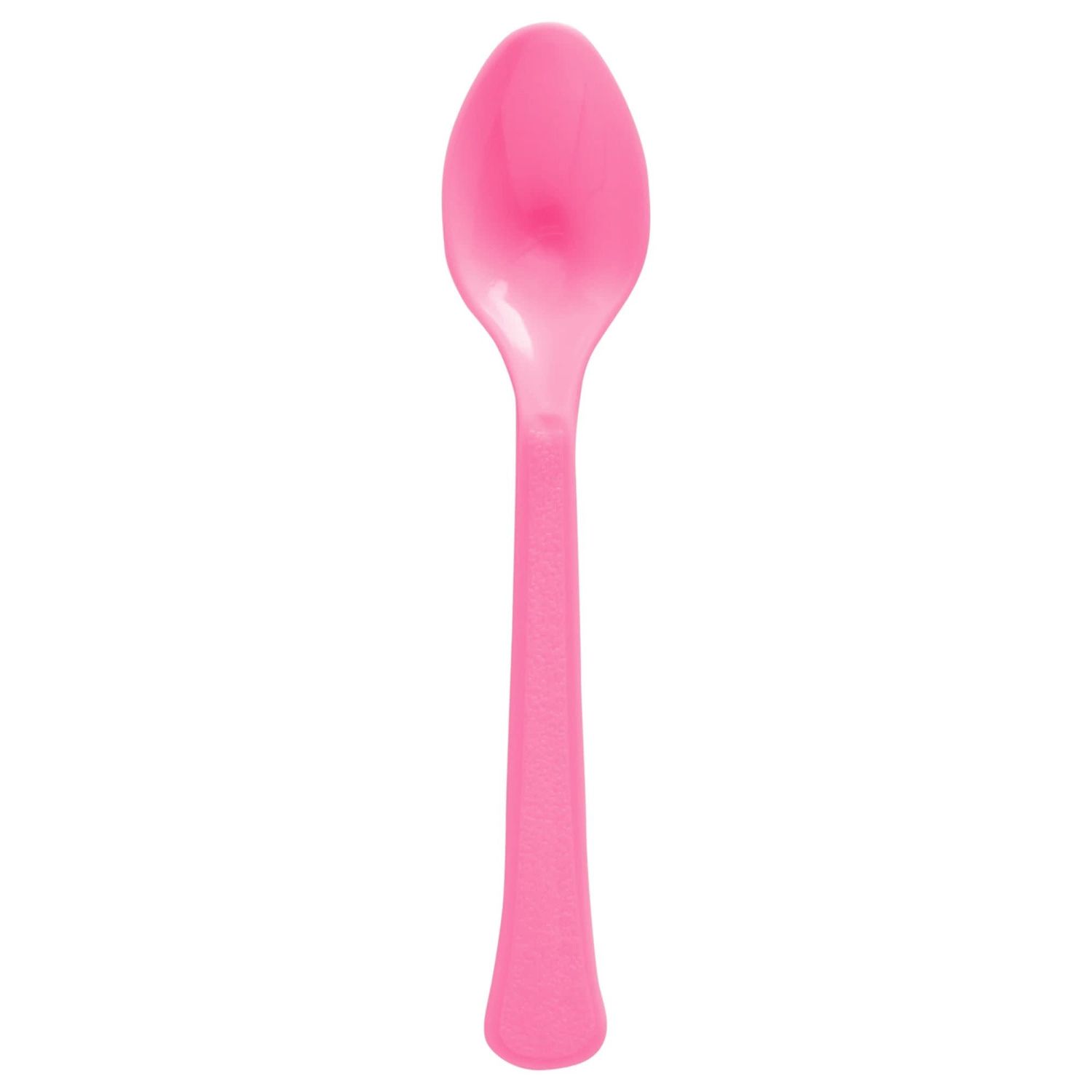 50CT SPOONS BRIGHT PINK