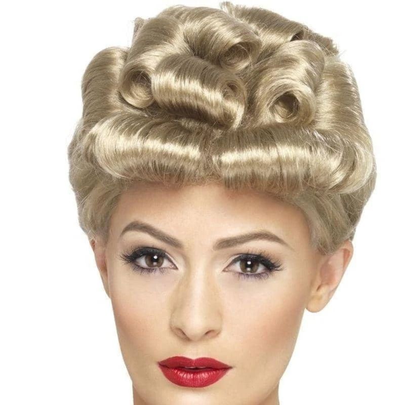 40s Vintage Wig, Blonde