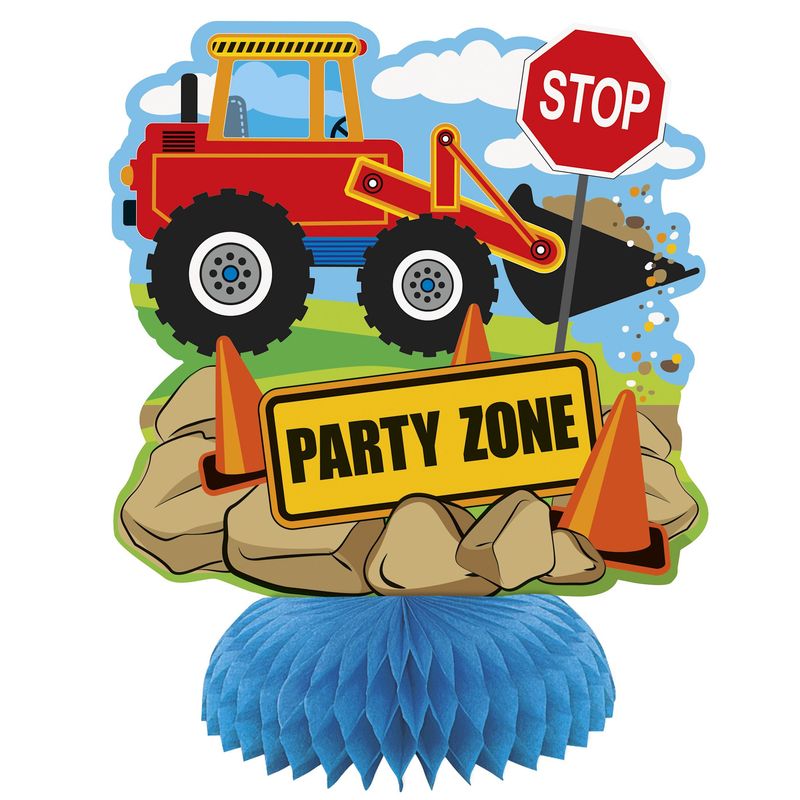 3CT HONEYCOMB CENTERPIECES CONSTRUCTION PARTY