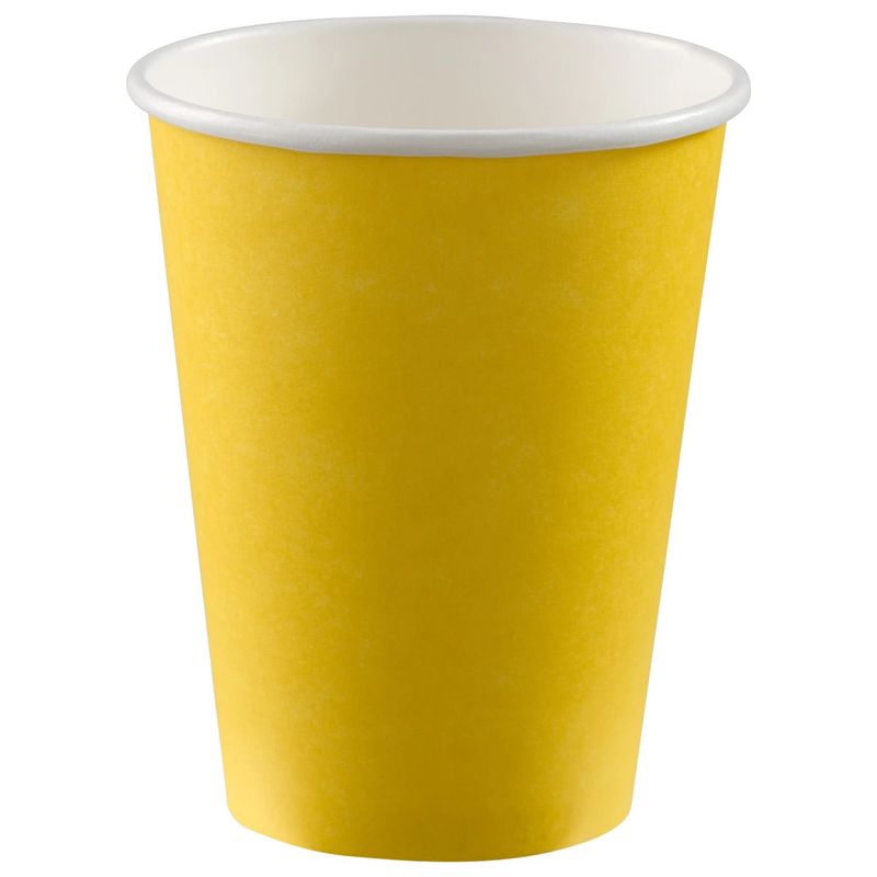 50CT 12oz CUP YELLOW