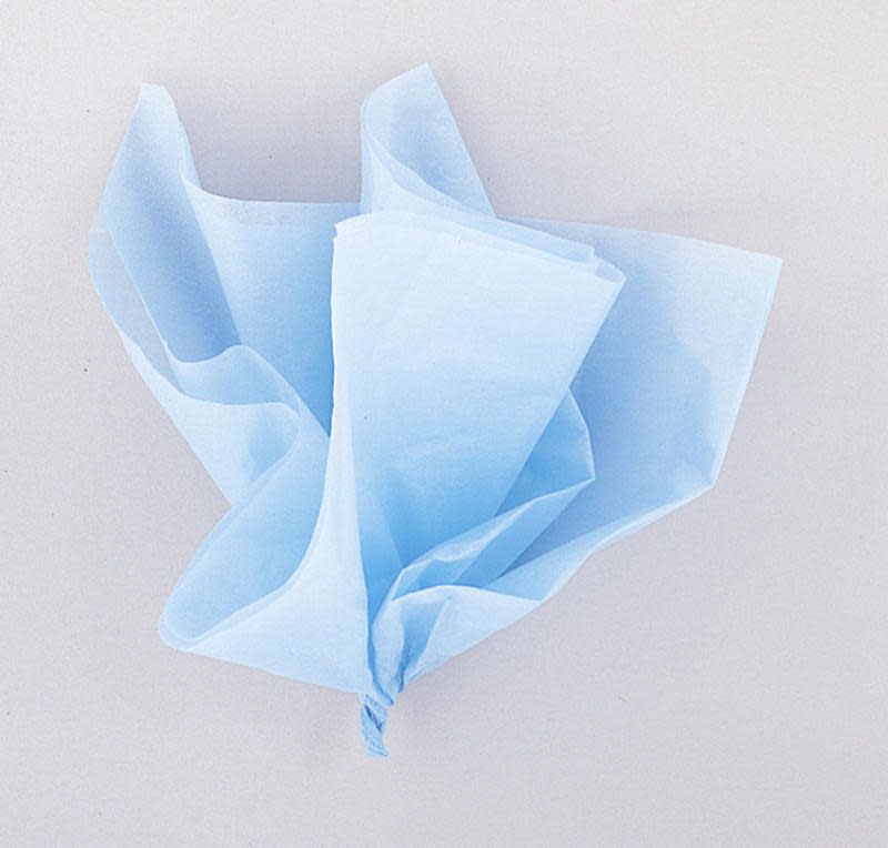 10CT BABY BLUE TISSUE SHEETS