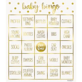 BABY BINGO KIT GOLD