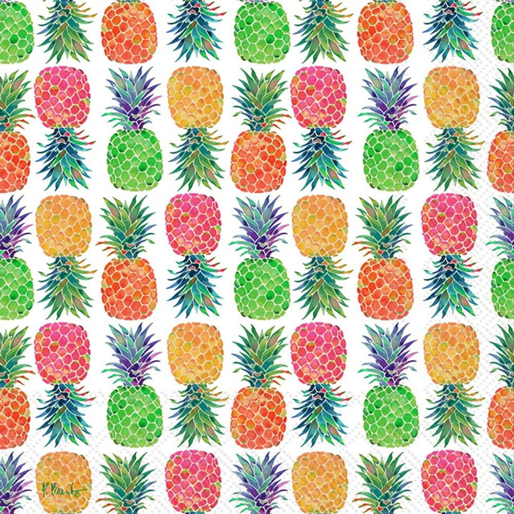 Boston International Pineapple Beverage Napkins