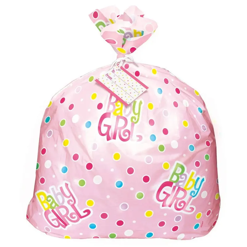 JUMBO GIFT BAG BABY GIRL 36X44