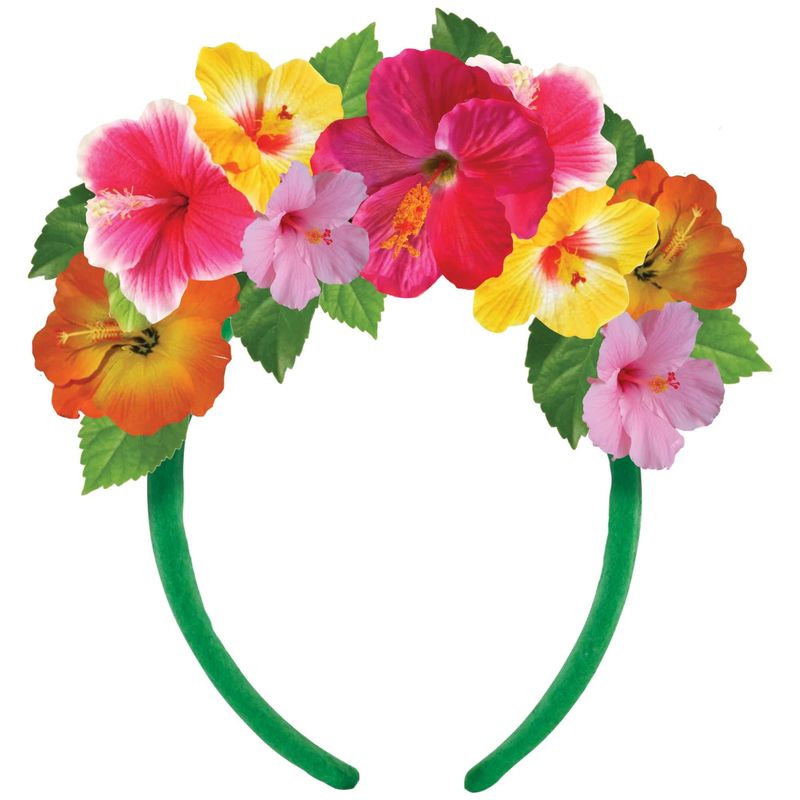 DLX FLORAL HEADBAND