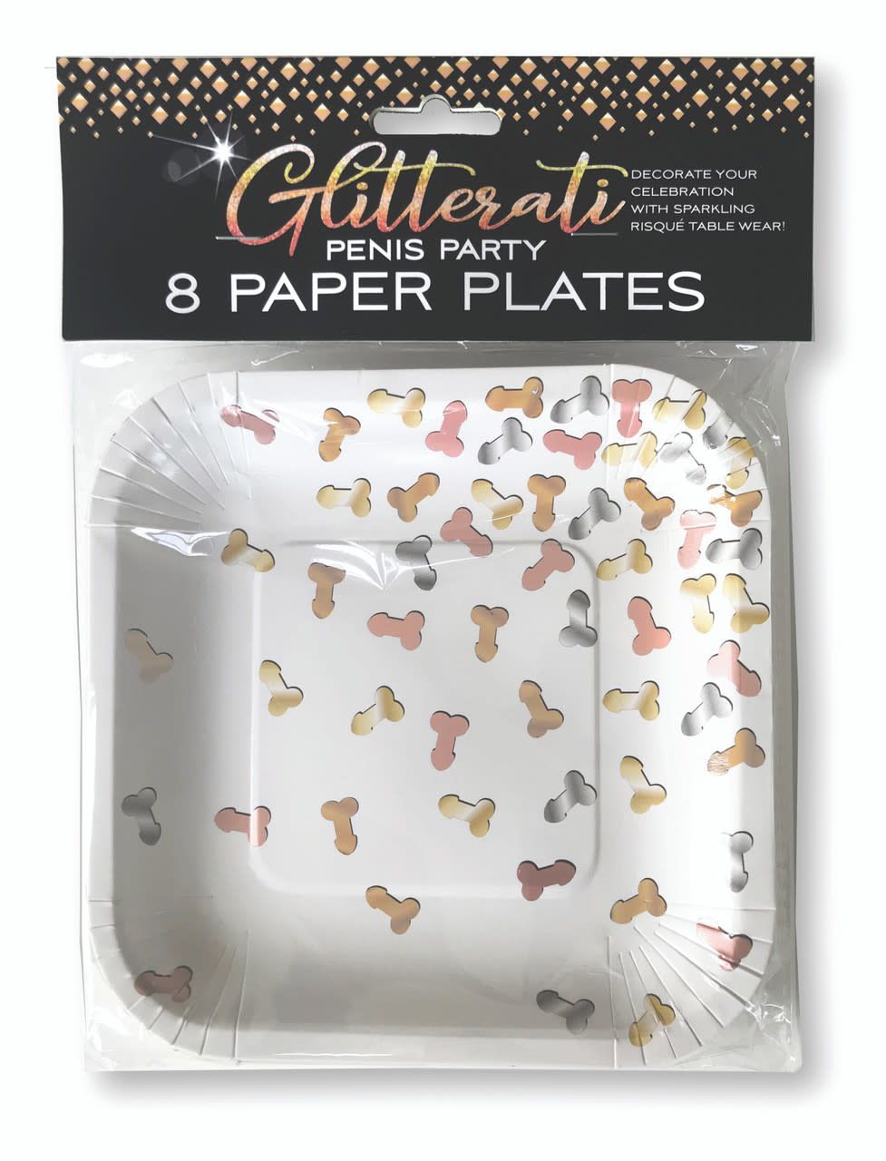 8CT PLATE PENIS PARTY