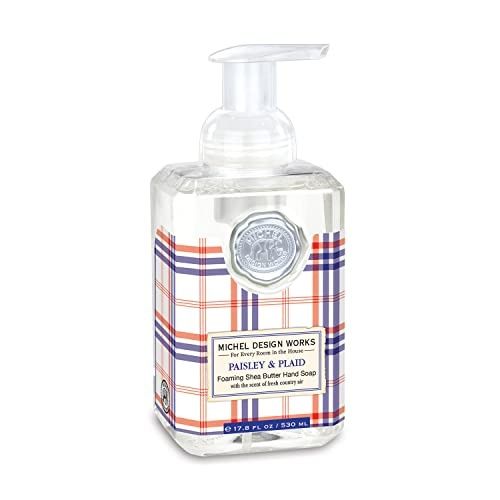 PAISLEY &amp; PLAID FOAMING SOAP
