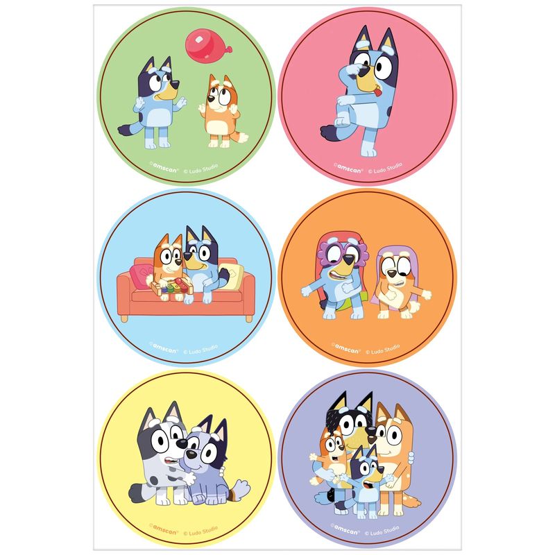 ​Bluey Stickers​ - 24 Count