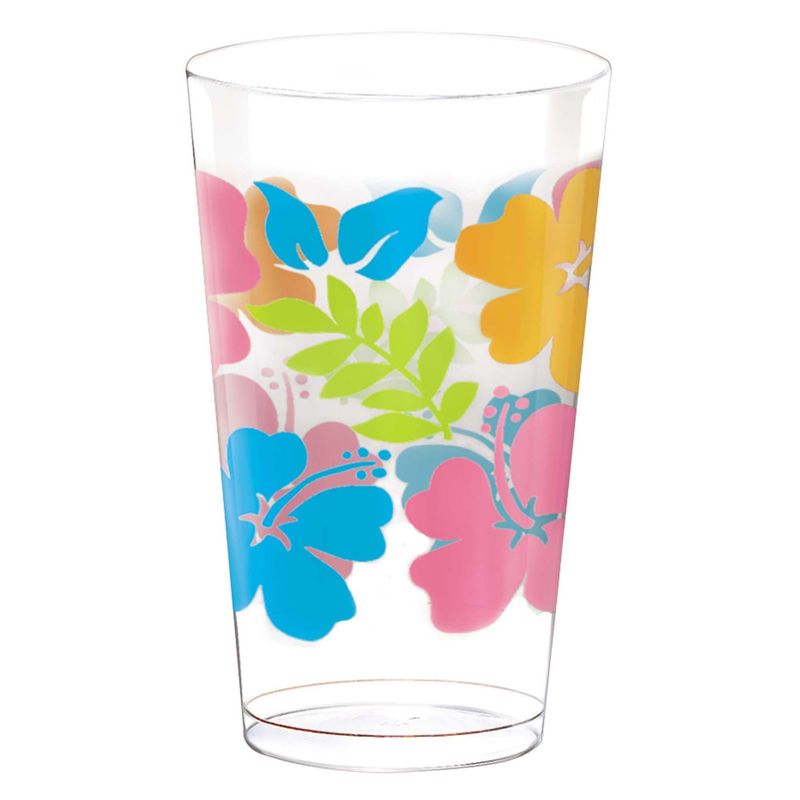 26CT 16oz TUMBLERS HIBISCUS